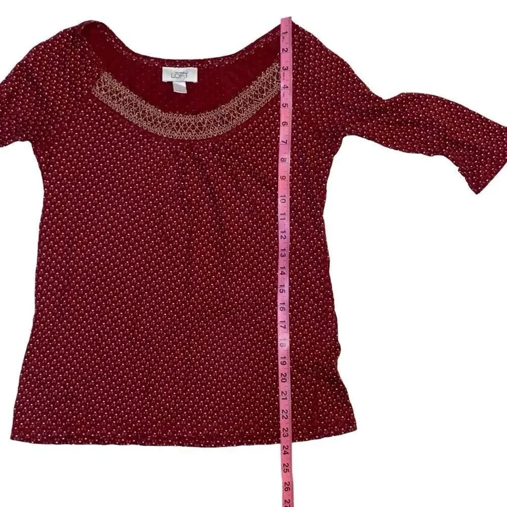 Ann Taylor Loft Blouse - Picture 7 of 8